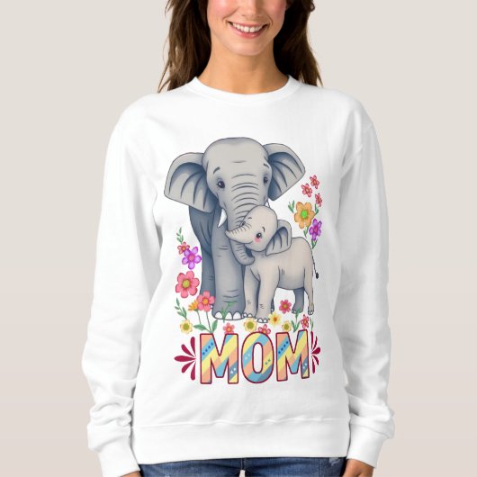 Sweatshirt Fête des mères (Devant)