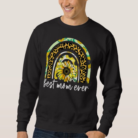 Sweatshirt Fête des Mères Meilleure maman Ever Sunflower Hipp (Devant)