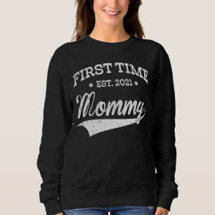 Sweatshirt Fête Des Mères Nouvelle Maman Première Fête Maman