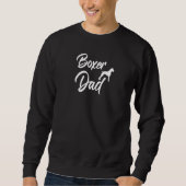 Sweatshirt Fête des pères Chien Papa Chien Chien Papa Chien P (Devant)