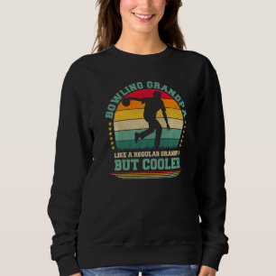 Sweatshirt Fête des pères de grand-père de Bowling Vintage