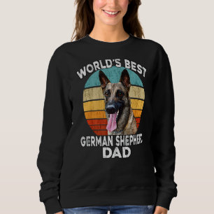 Sweatshirt Fête des pères Meilleur Shepherd World allemand