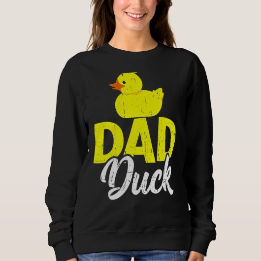 Sweatshirt Fête des pères papa Duck (Devant)