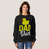 Sweatshirt Fête des pères papa Duck (Devant entier)