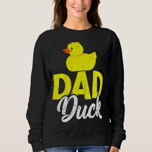 Sweatshirt Fête des pères papa Duck (Devant)