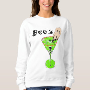Sweatshirt Fête d'Halloween de Boos Fantôme Vintage