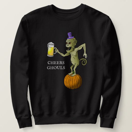 Sweatshirt Fête d'Halloween des goules (Design devant)