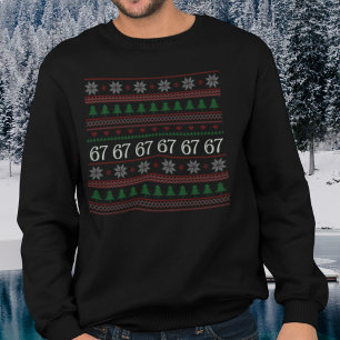 Sweatshirt Fête drôle de pull de Noël moche 67