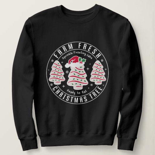 Sweatshirt Fête Fraîche de la ferme | Agritourisme Rustique (Design devant)