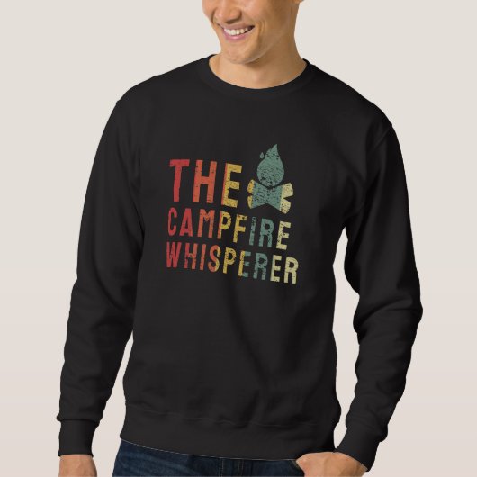 Sweatshirt Feu de camp - Chuchoteur de feu de camp (Devant)