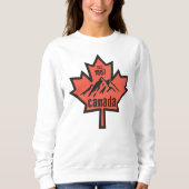 Sweatshirt Feuille Canada (Devant)