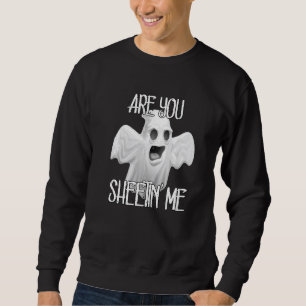 Sweatshirt Feuille de fantôme Me Dresser Halloween Ghost En C