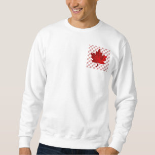 Sweatshirt Feuille d'érable du Canada par Shirley Taylor