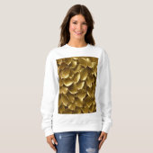 Sweatshirt Feuille d'or (Devant entier)