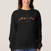 Sweatshirt Feuilles d'automne (Devant)