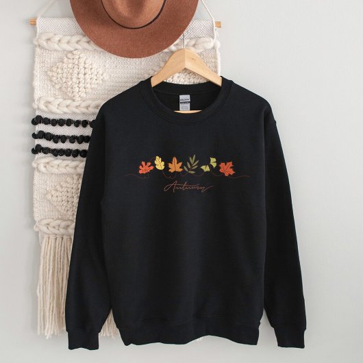 Sweatshirt Feuilles d'automne