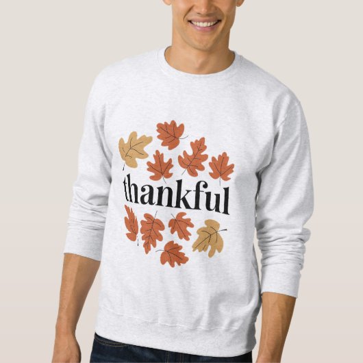 Sweatshirt Feuilles d'automne (Devant)