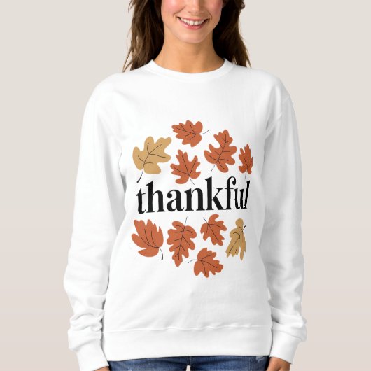 Sweatshirt Feuilles d'automne (Devant)