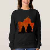 SWEATSHIRT FEUILLES D'AUTOMNE PÈRE ET FILS (Devant)