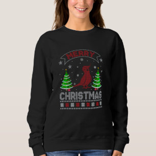 Sweatshirt Feux de Noël Hommes Femmes Cockatiels Moche Chris