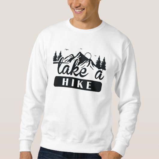 Sweatshirt Fichez le camp (Devant)