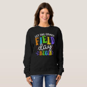 Sweatshirt Field Day 2023 Let The Games Begin School Teacher  (Devant entier)