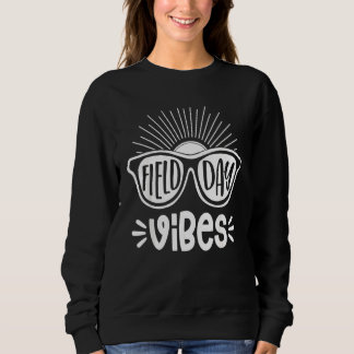 Sweatshirt Field Day Vibes Enfants Garçons Fille Enseignante