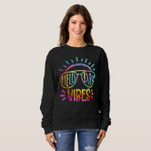 Sweatshirt Field Day Vibes Tie Dye Last Day Of School Field D (Devant entier)