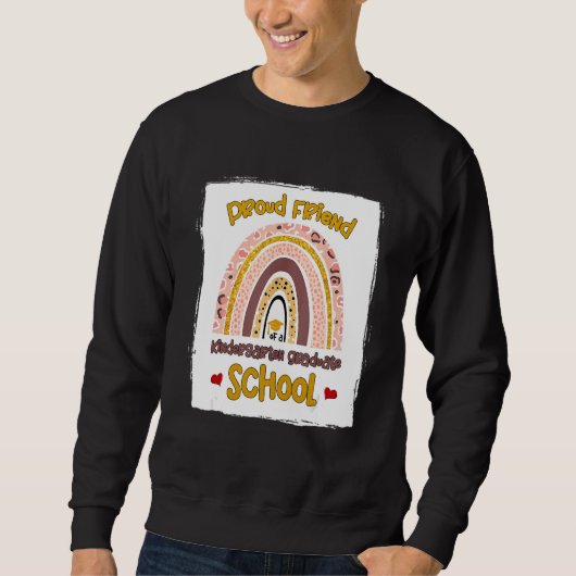 Sweatshirt Fier Ami D'Une École D'Études Supérieures De La Ma (Devant)