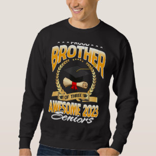 Sweatshirt Fier Frère De Trois Aînés 2023