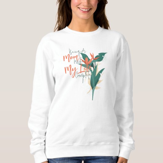 Sweatshirt Fier maman (Devant)