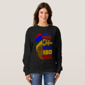 Sweatshirt Fier Maman De Hbcu Grad Afrocentric (Devant entier)