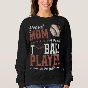 Sweatshirt Fier Maman Du Joueur Le Plus Cutest Sur Le Terrain