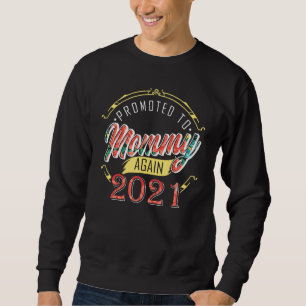 Sweatshirt Fier Maman Promu À Maman Grossesse Faire-part