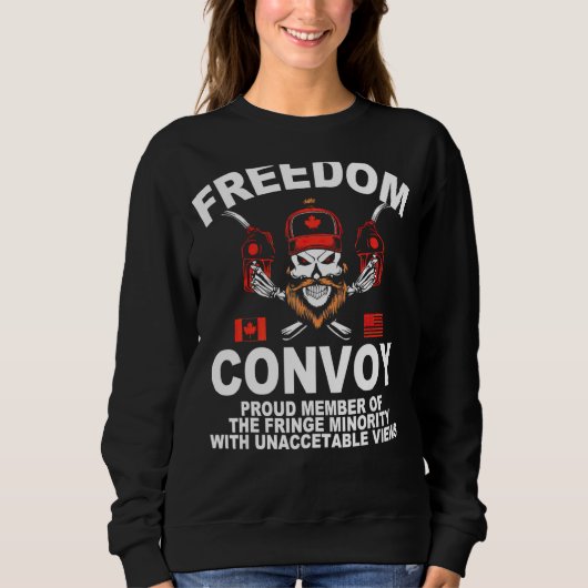 Sweatshirt Fier Membre D'Une Minorité Frange Minoritaire Avec (Devant)
