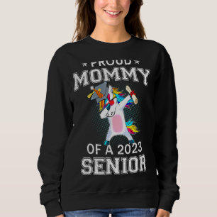 Sweatshirt Fier Mommy D'Un Gradu Dabbing 2023 De La Licorne S