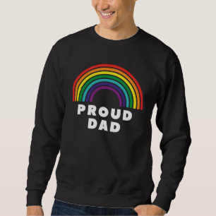 Sweatshirt Fier Rainbow Papa