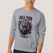 Sweatshirt Fierce Lion King Inspiration Design (Devant)