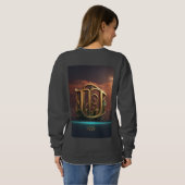 Sweatshirt Fierce "Noor" 3D logo design pour femmes (Dos entier)