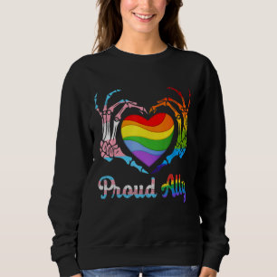 Sweatshirt Fière Ally Pride Transgenre Gay Les Lgbtq Jour Mon