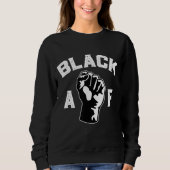 Sweatshirt Fière Black Af Pro Black Pride Fière African Ameri (Devant)