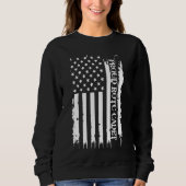 Sweatshirt Fière cadet du ROTC États-Unis détendu avec l'US F (Devant)
