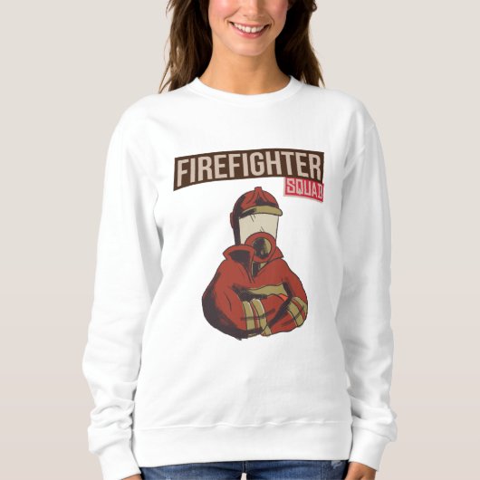 Sweatshirt Fière escouade de pompiers (Devant)