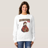 Sweatshirt Fière escouade de pompiers (Devant entier)