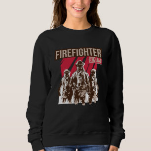 Sweatshirt Fière escouade de pompiers