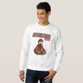 Sweatshirt Fière escouade de pompiers (Devant entier)