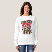 Sweatshirt Fière escouade de pompiers (Devant entier)