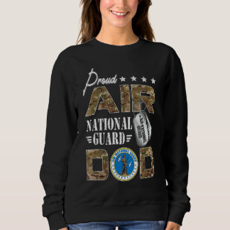 Sweatshirt Fière Garde Aérienne Garde Nationale Papa Garde Aé