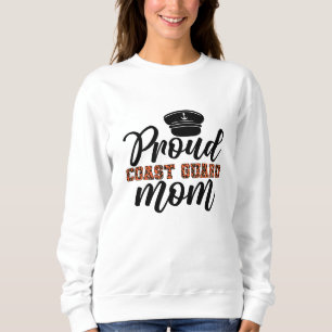 Sweatshirt Fière maman de la Garde côtière, Amour pour la Gar