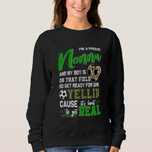 Sweatshirt Fière Nonna de soccer Famille de soccer appariée 1